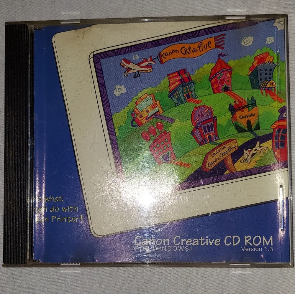 Canon creative cd rom for windows